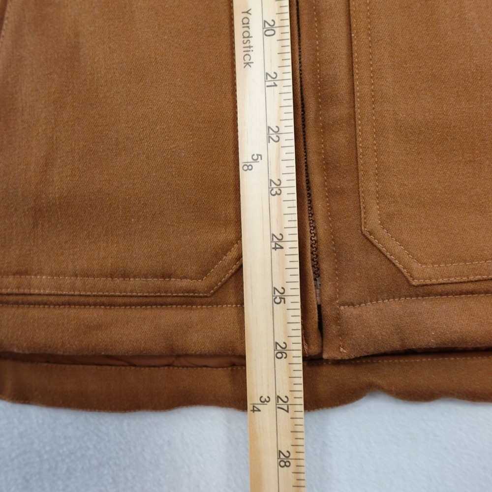 NWT Elliot Sloan/ Ben Grillo Hurley Vest Mens Brown Canvas Pocket Street Dragon - Picture 10 of 16